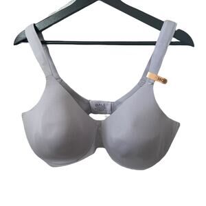 Bali Bra Womens Size 38DD Coolest Smoothing Underwire T-Shirt Bra DF4580 Purple